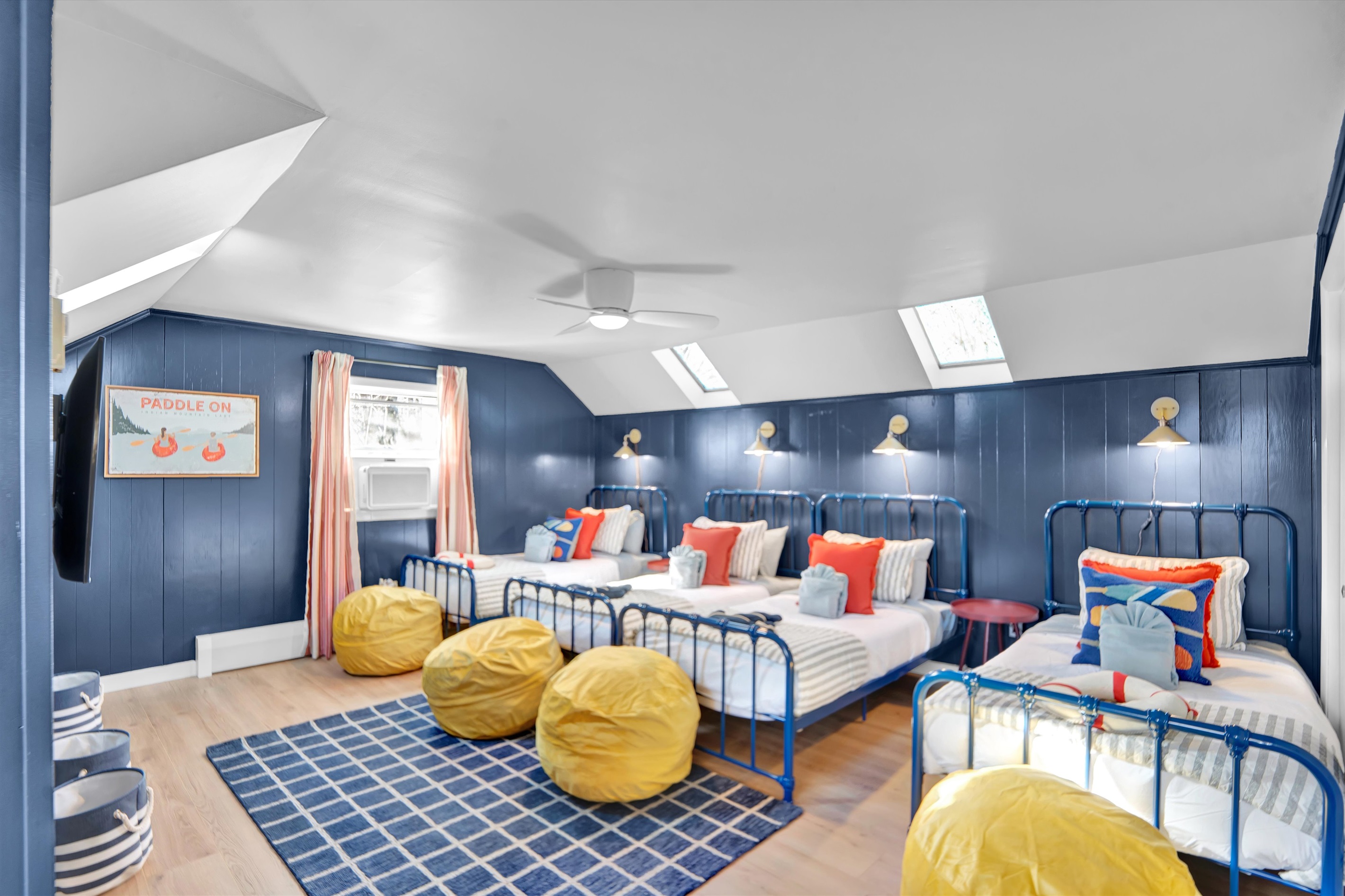 Kids’ loft — giggles, games, and cozy fun