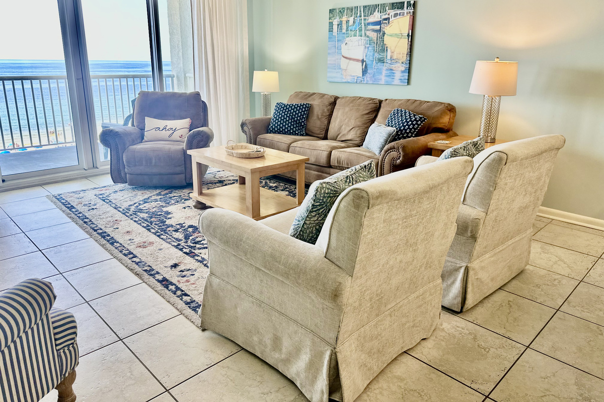 Check out these views from the living room!
