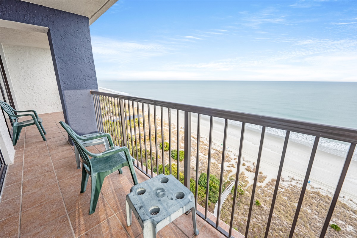 Amazing View from the Balcony!