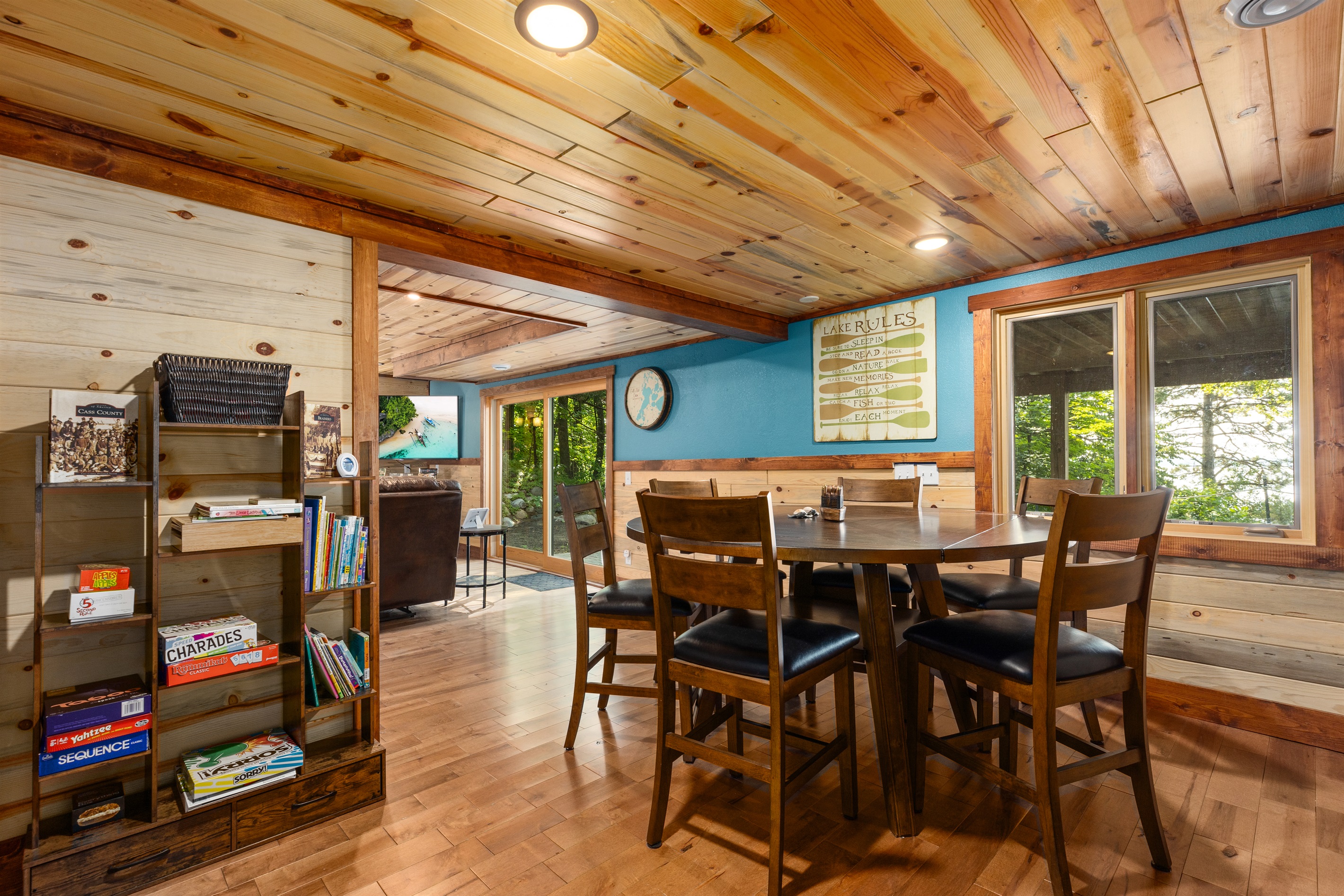 Play cards with your family or friends.