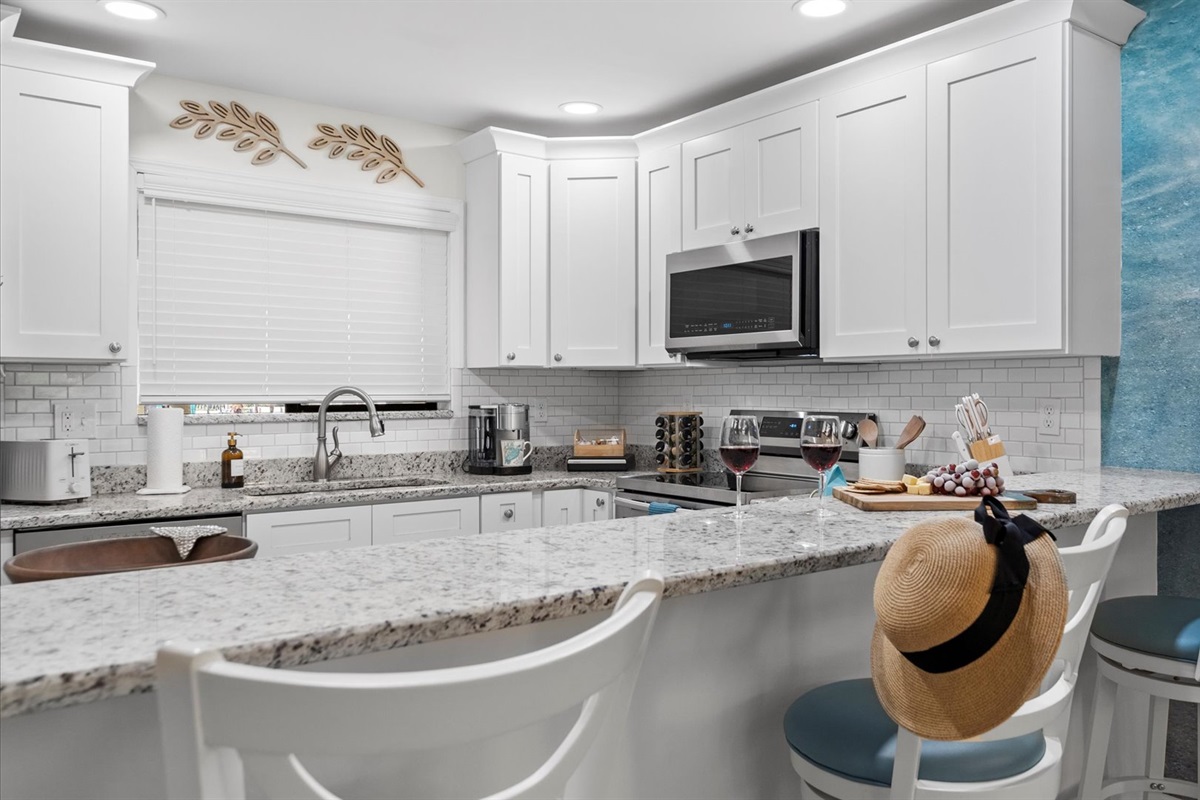 Fully stocked for chef nights or quick bites