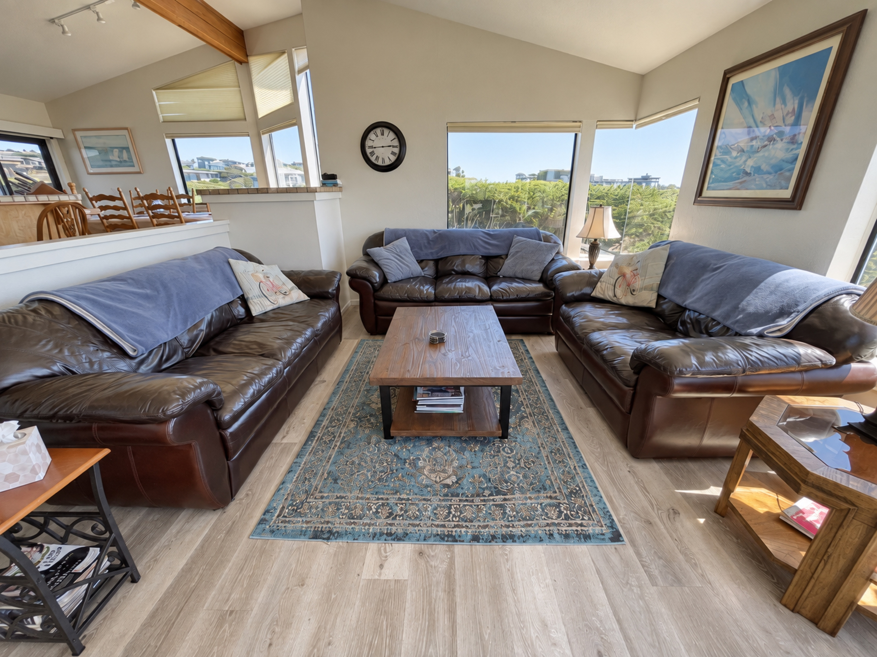 Living Room with comfortable furnishings
