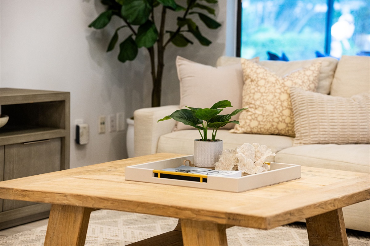 A bright and welcoming area to share meals, stories, and laughter with friends and family.