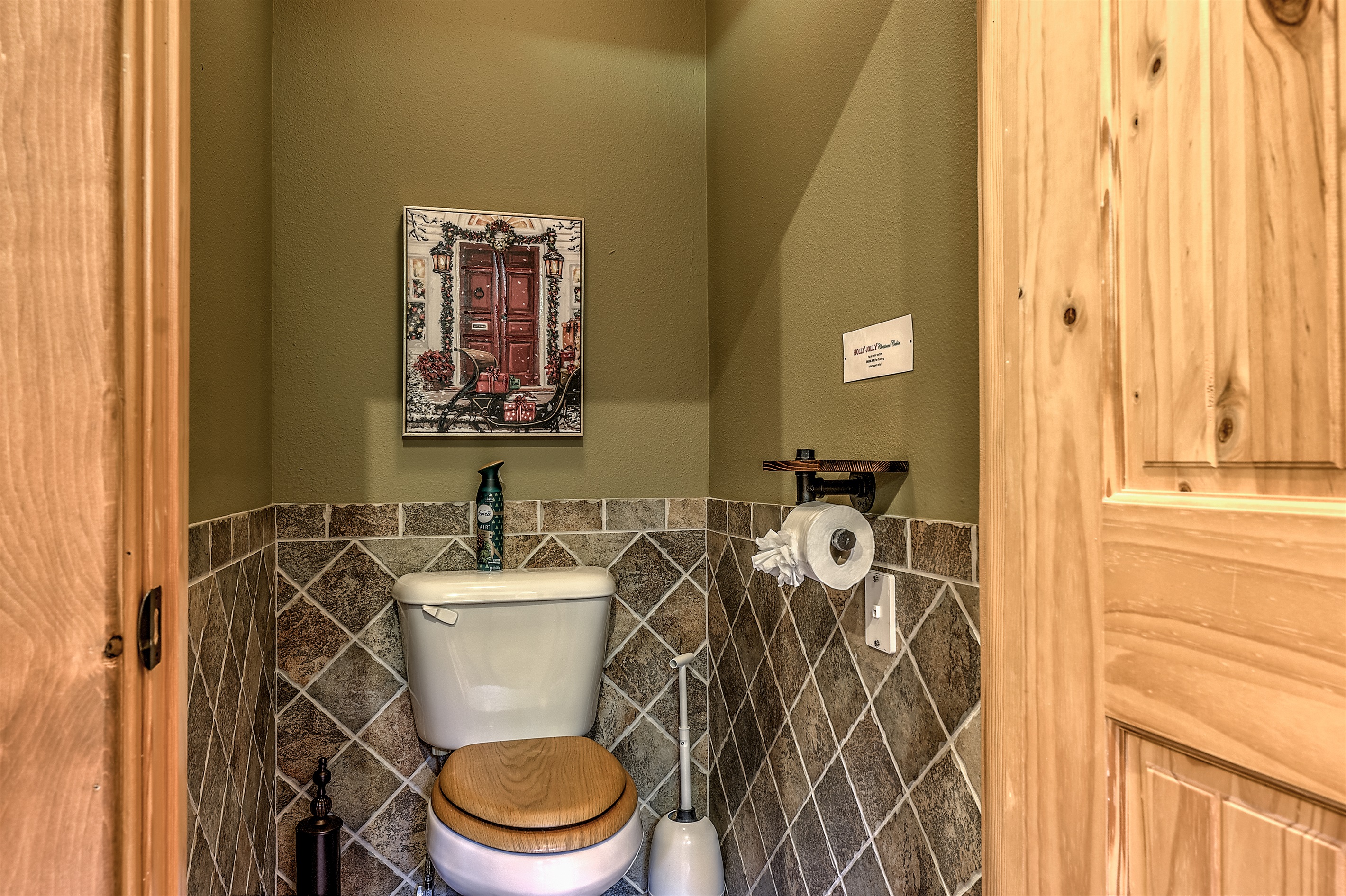 Toilet Room Santa Bathroom