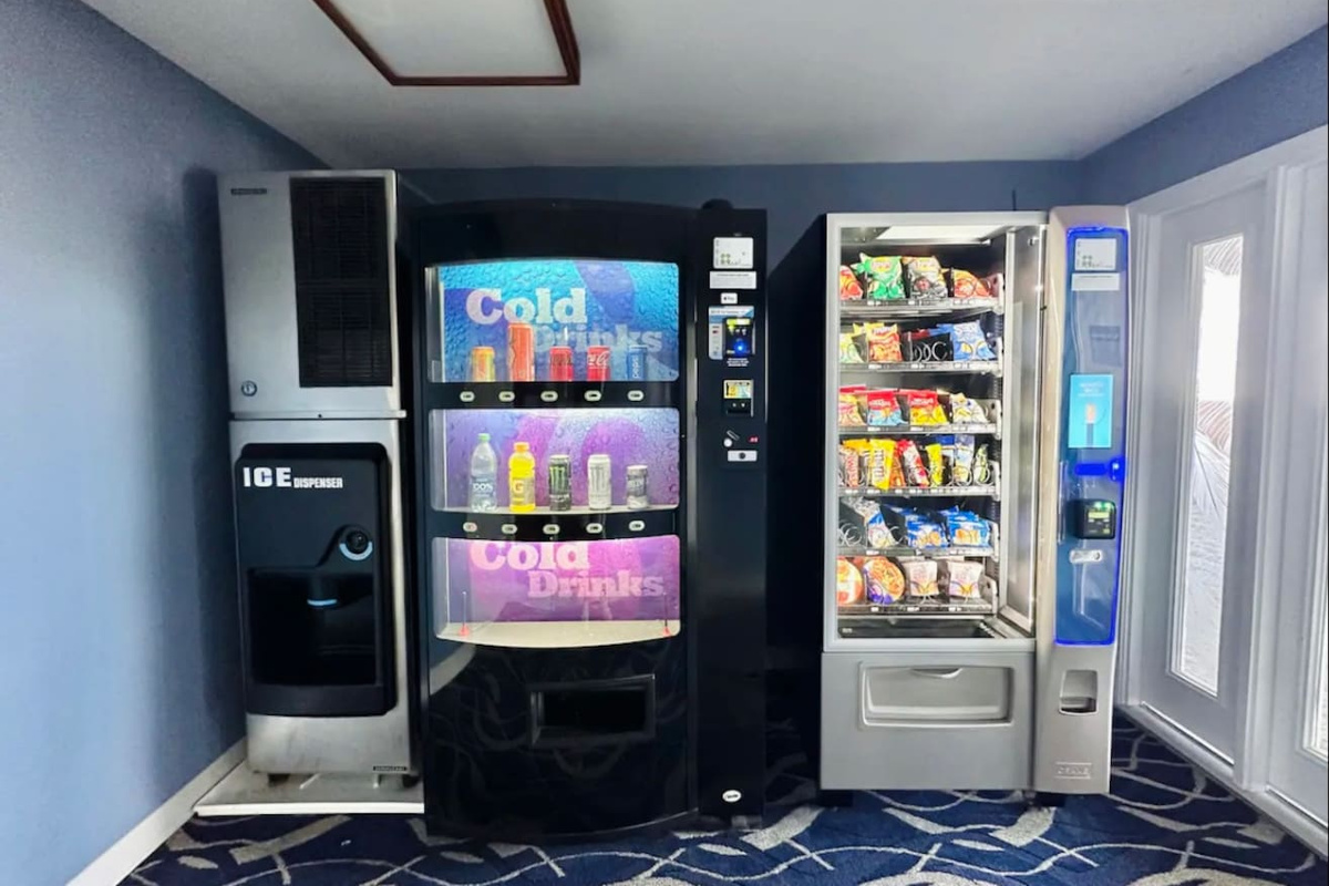 Vending machines and ice cream