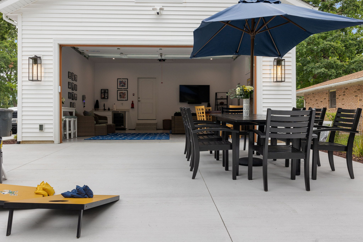 Backyard Area