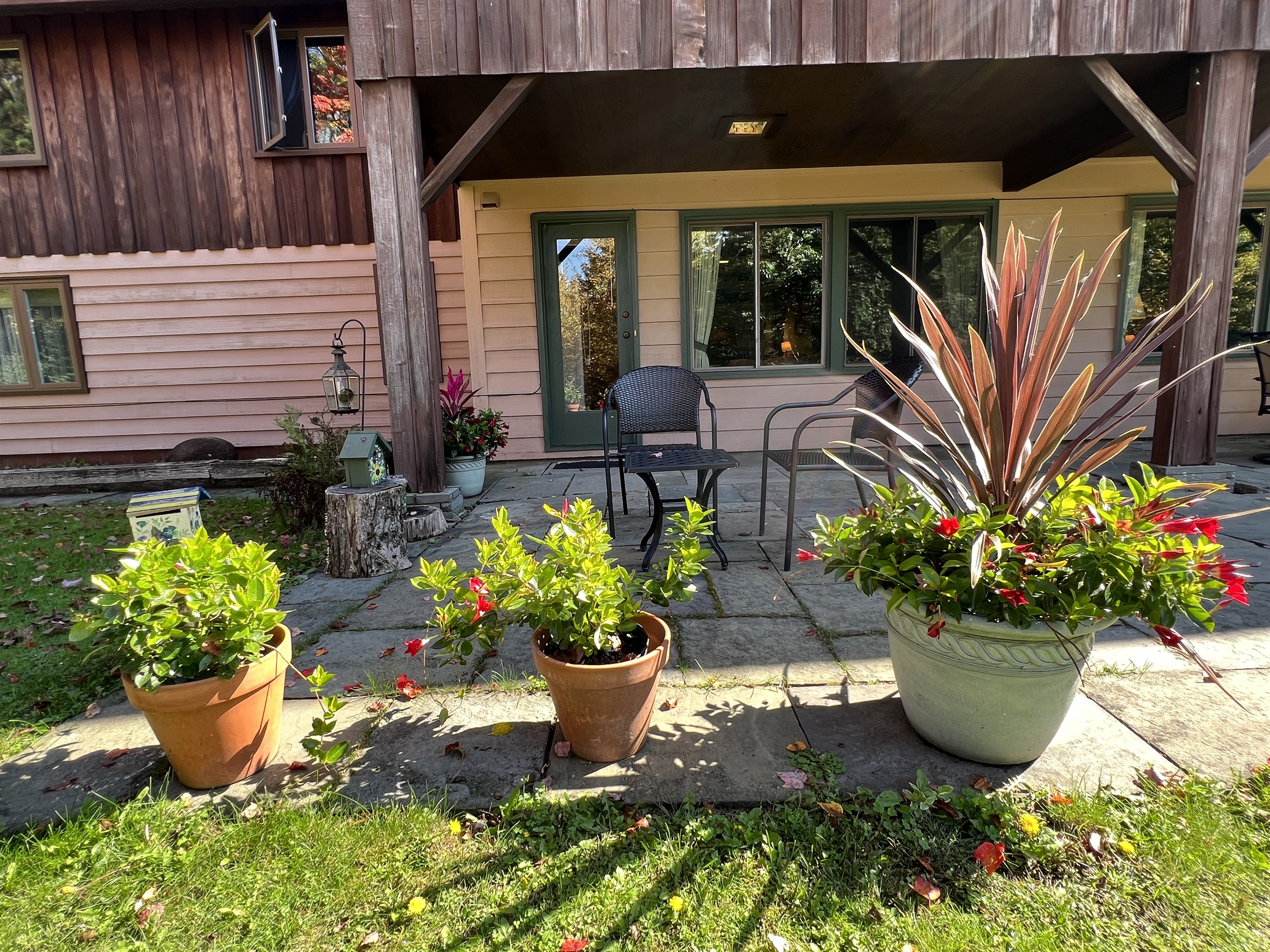 Relax on your private patio