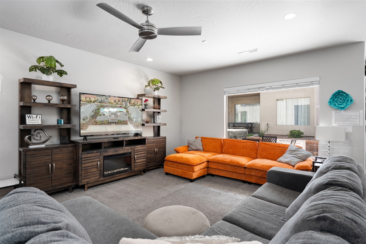 Zion Townhome-Living Room