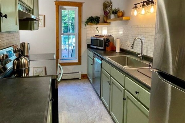 Sleek and modern kitchen