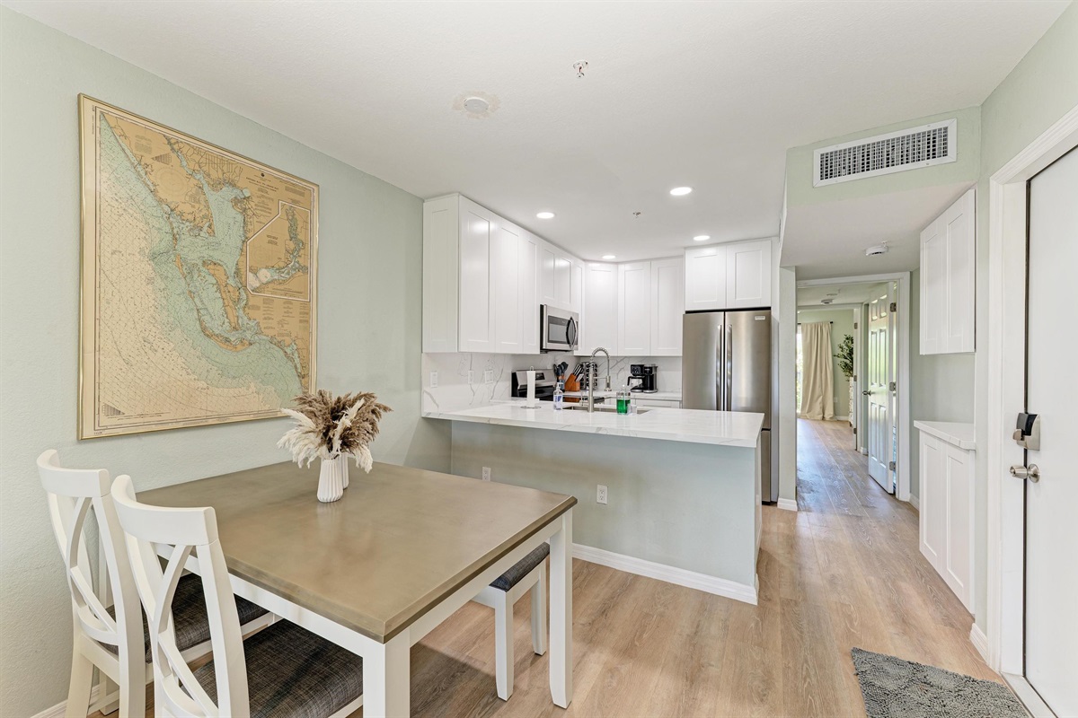 Kitchen and Dining area