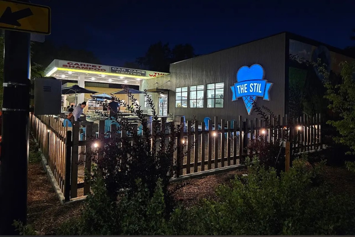 Neighborhood ice cream shop