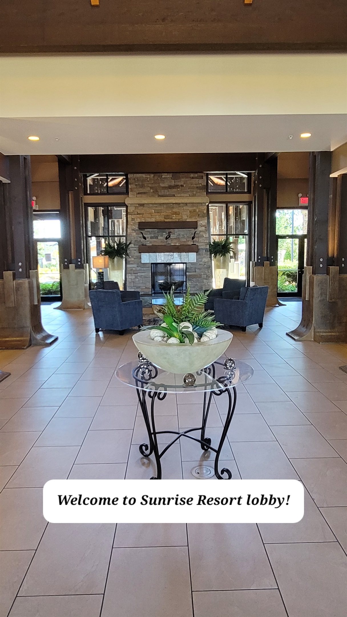 Resort Lobby.