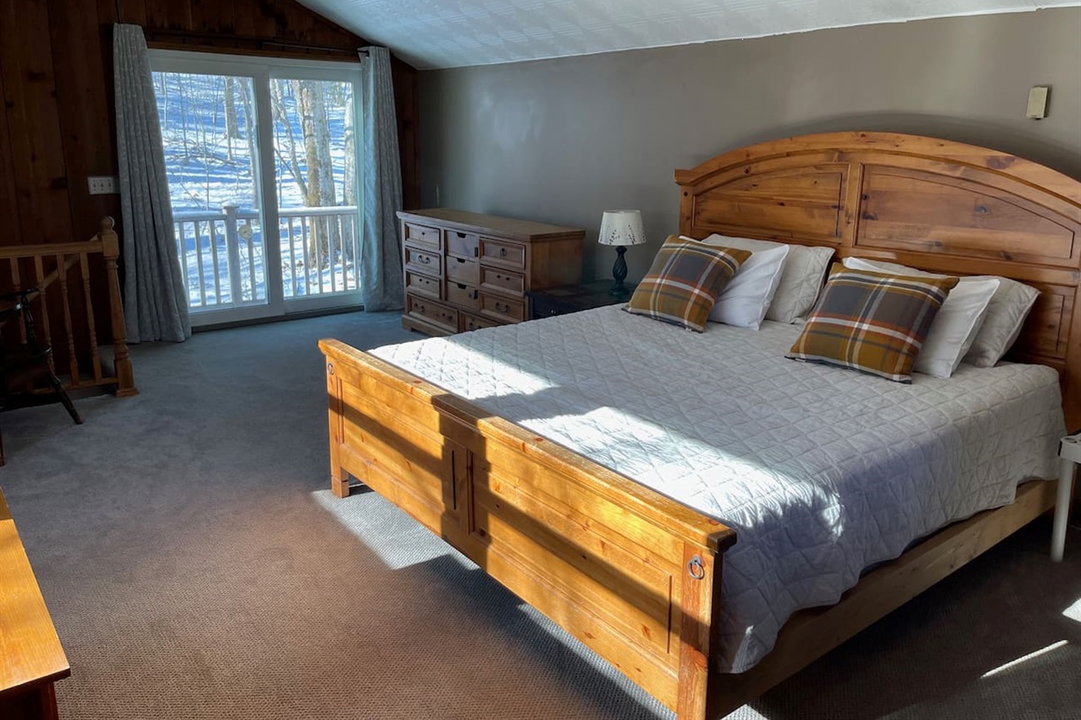 King bed