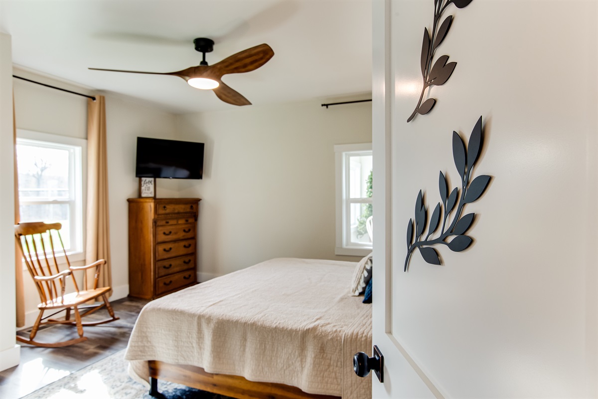 Welcome to your master suite (the nature getaway)!