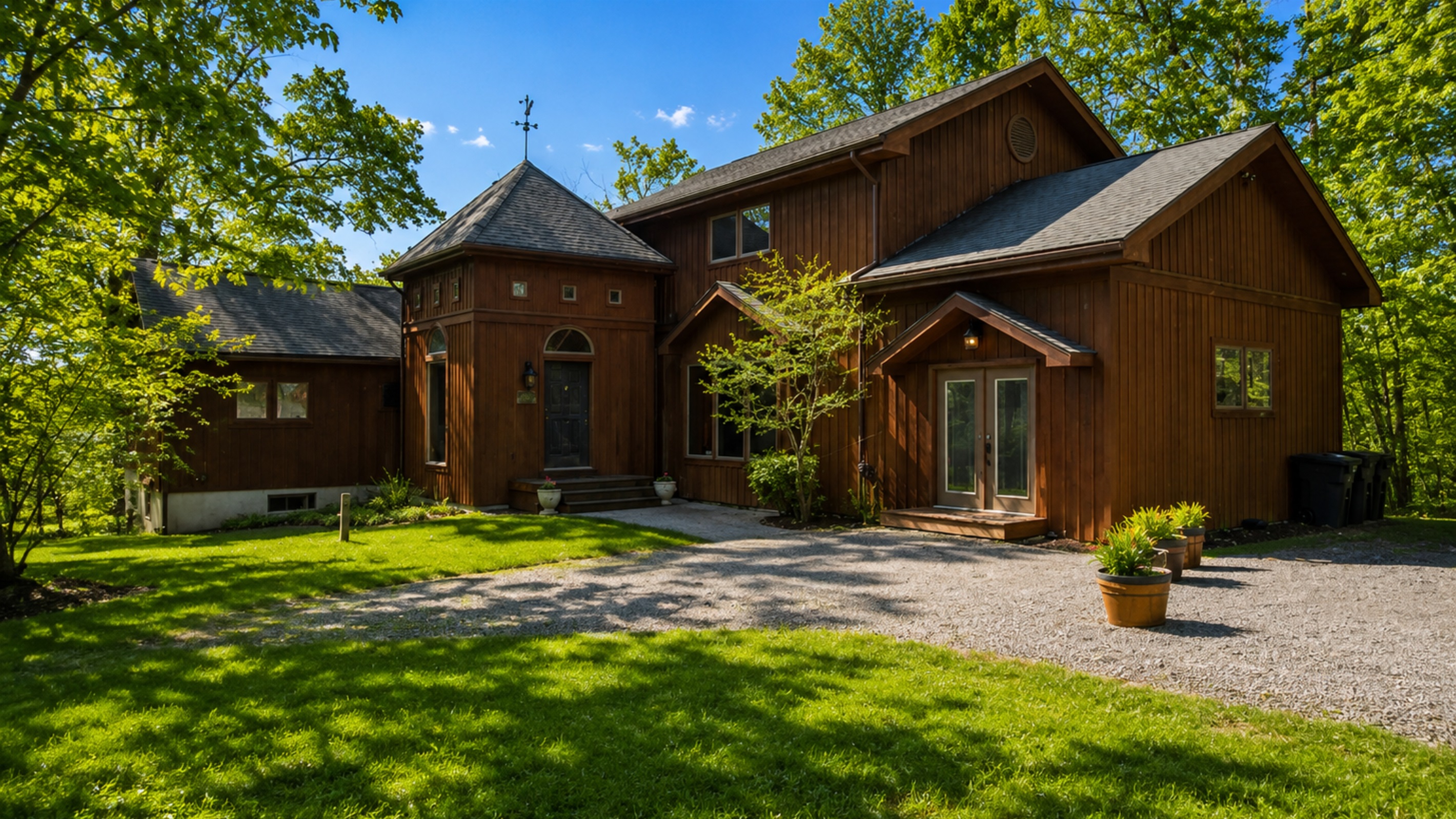 Escape to this charming lakeside retreat on Seneca Lake, featuring a rustic wooden entryway that promises a serene getaway amidst lush surroundings. Perfect for relaxation and local exploration. 