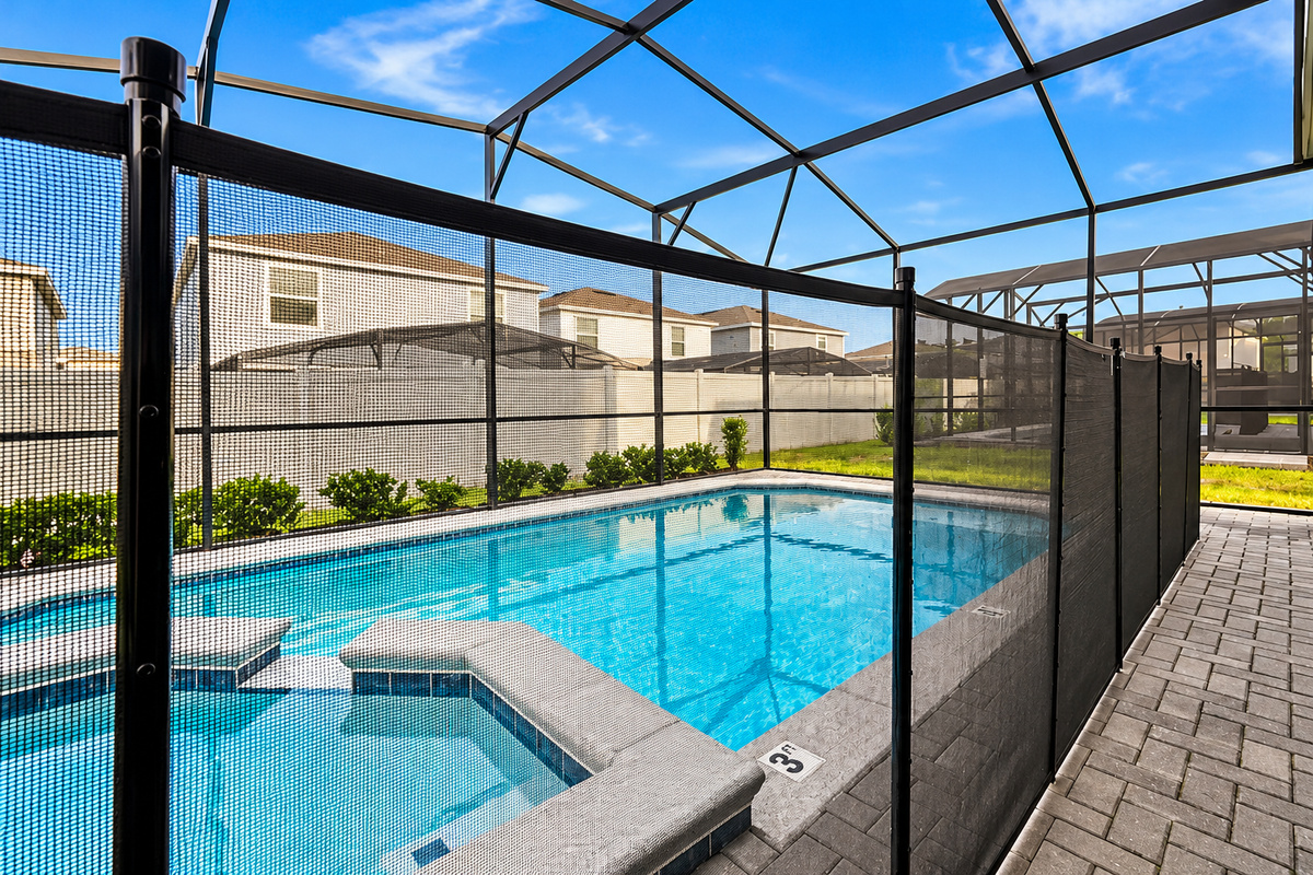 As a mom myself, child safety is a top priority. Aside from a sliding door pool alarm, we also have a pool fence for added safety and peace of mind.