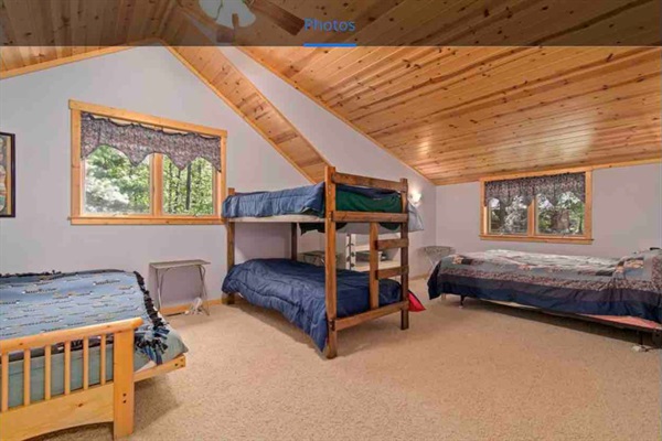 Loft sleeping quarters