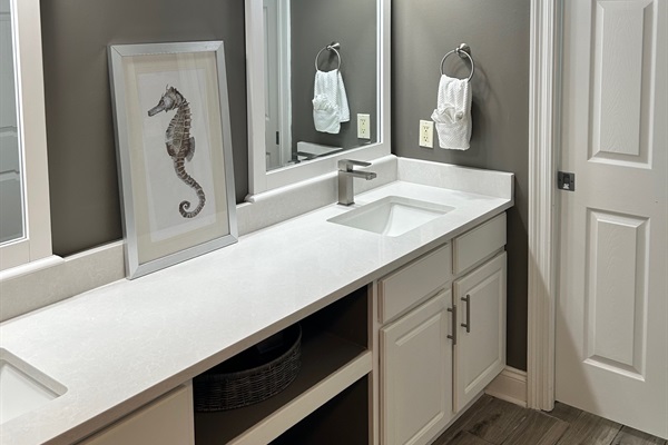 Beach bathroom update