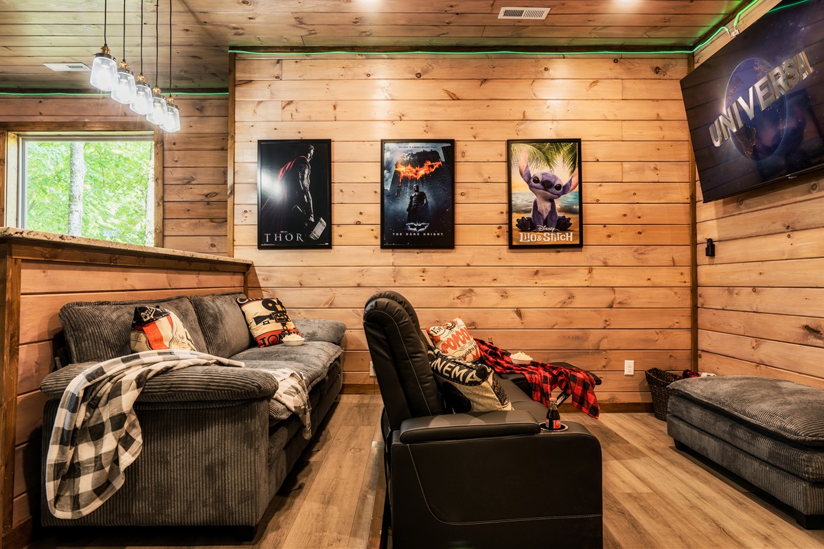 Theatre for family movie night