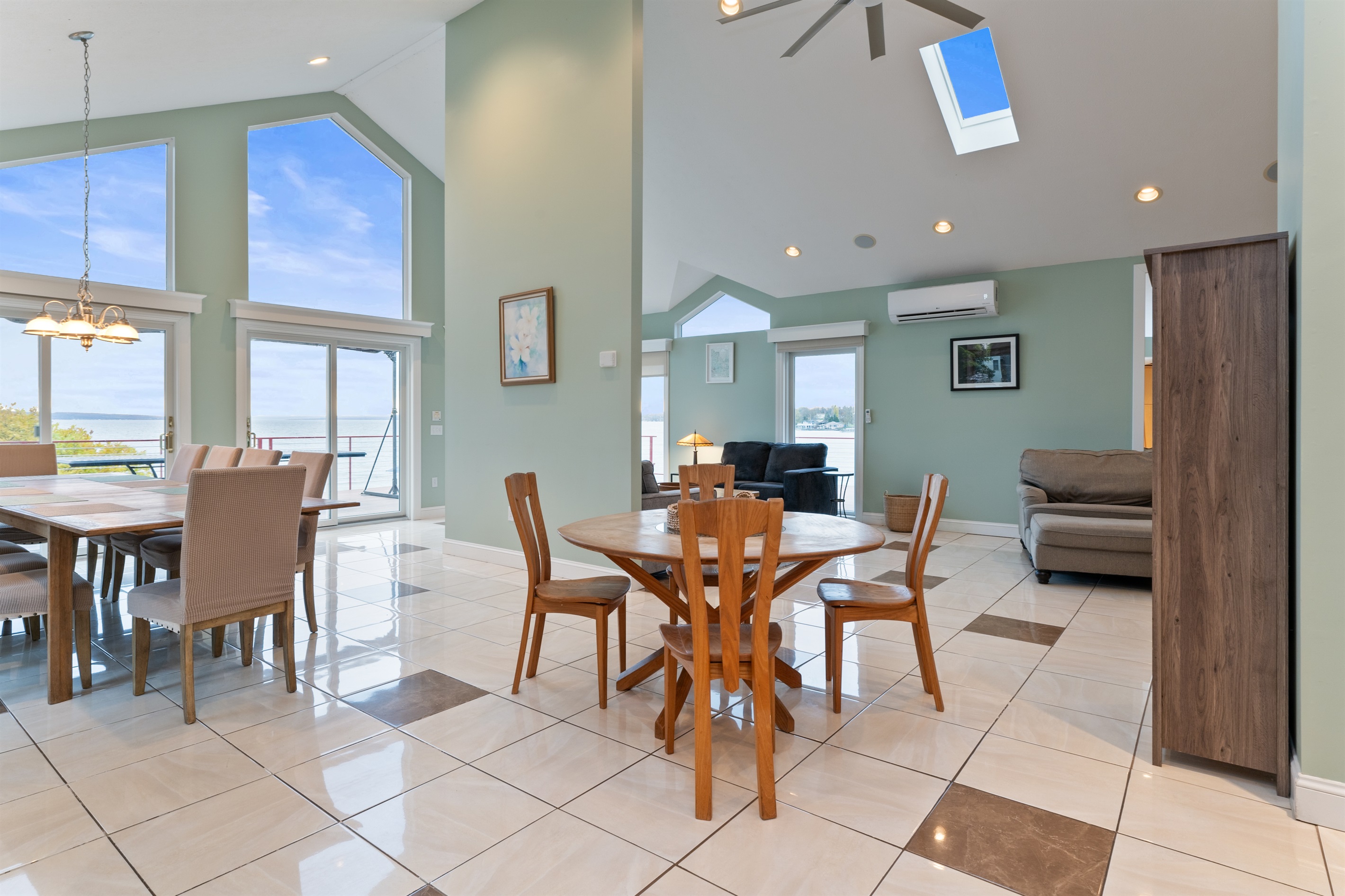 2 dining table seats up to 14-main floor