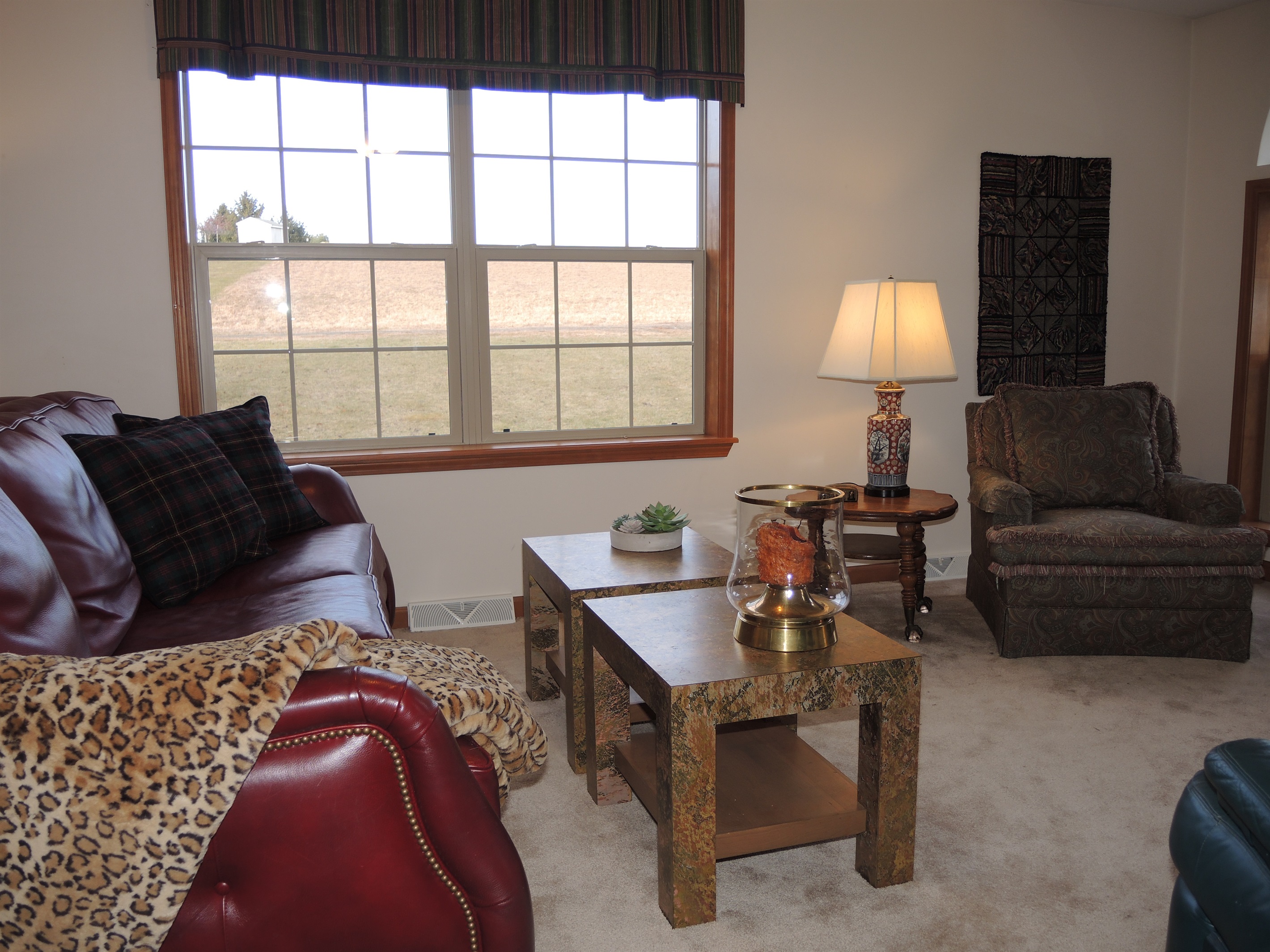 Comfy seating in living room