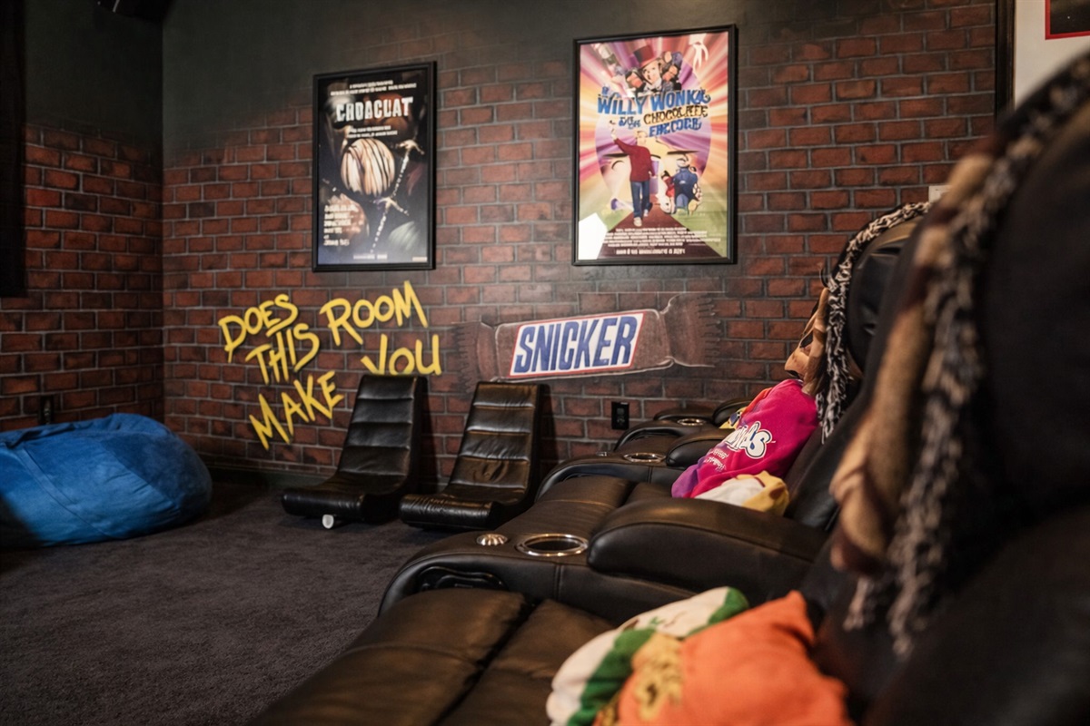 Cozy superhero hangout corner