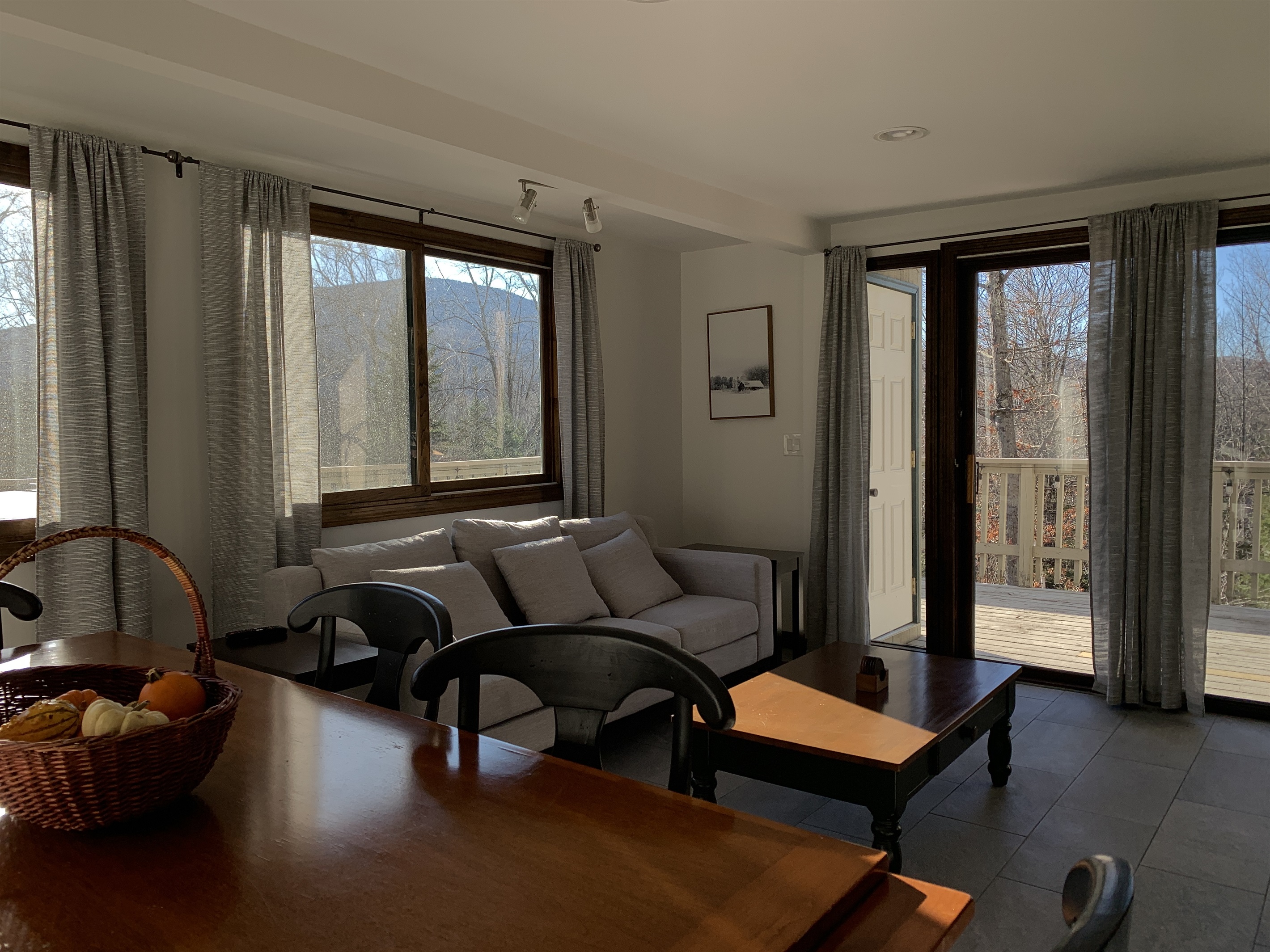 Comfortable first floor living room