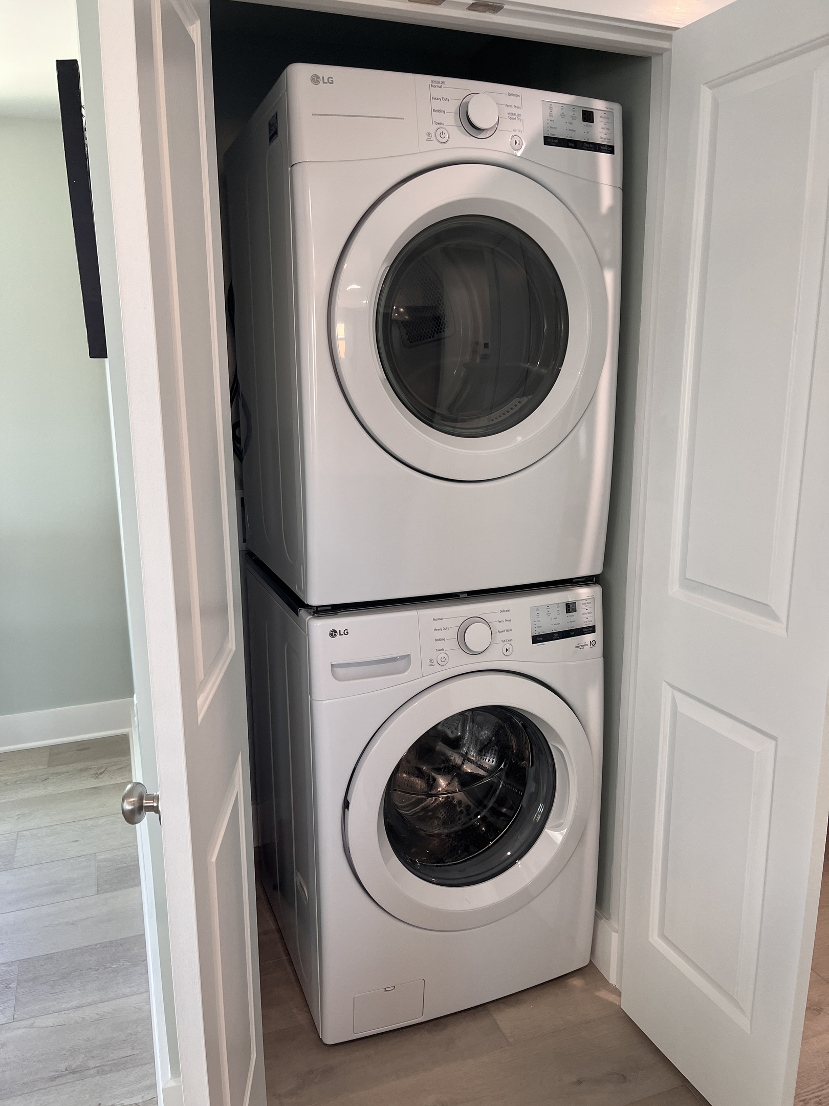 Enjoy the convenience of in-home laundry facilities during your stay.