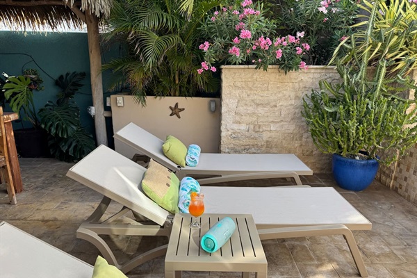 Great place for Sumer beach reads.