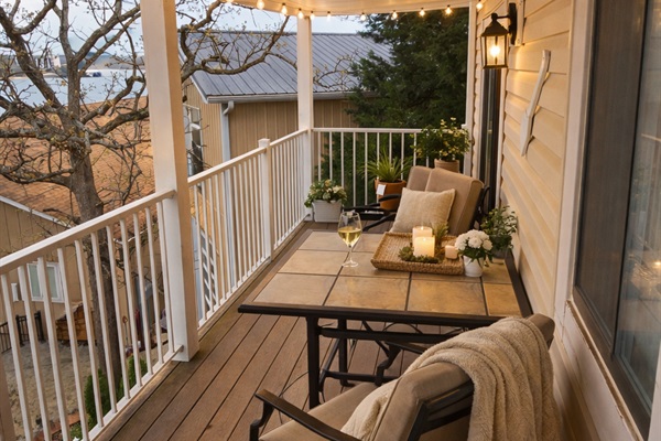 Tranquil retreat porch lounge