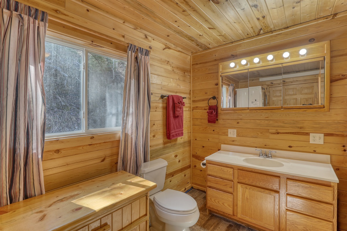 Bathroom with bath