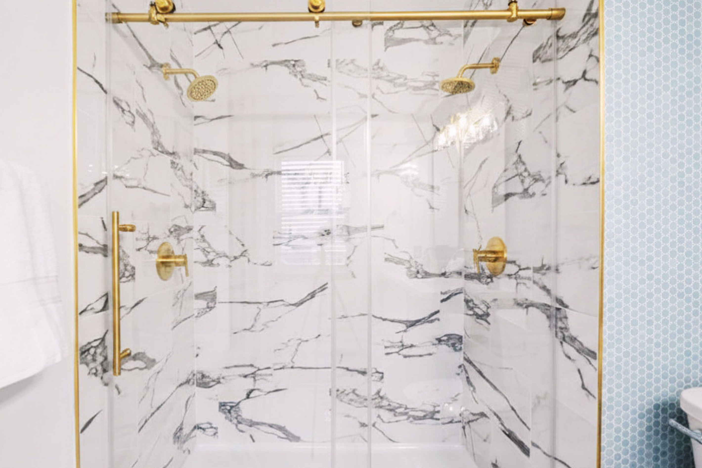 Luxury finishes throughout the freshly remodeled primary ensuite.