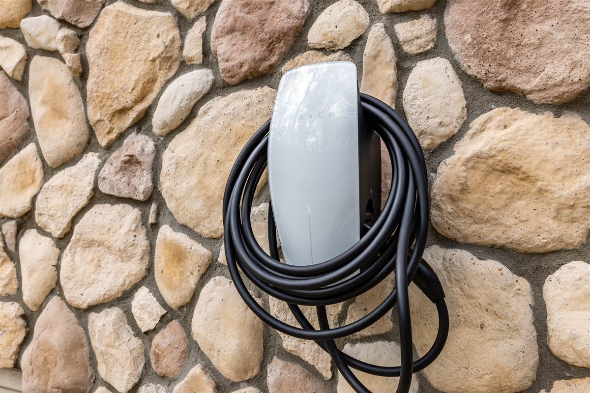 Convenient charger for easy and modern travel accommodations