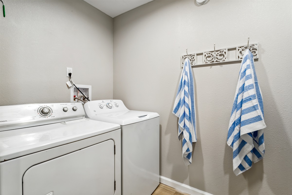 Laundry area off 2nd Bedroom
