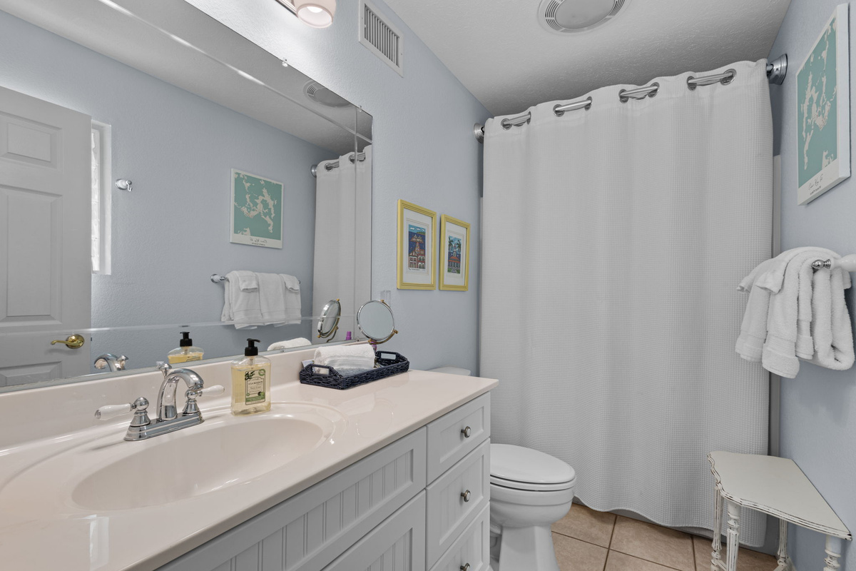 Freshen up, unwind, and enjoy a clean, comfortable space designed for your stay.