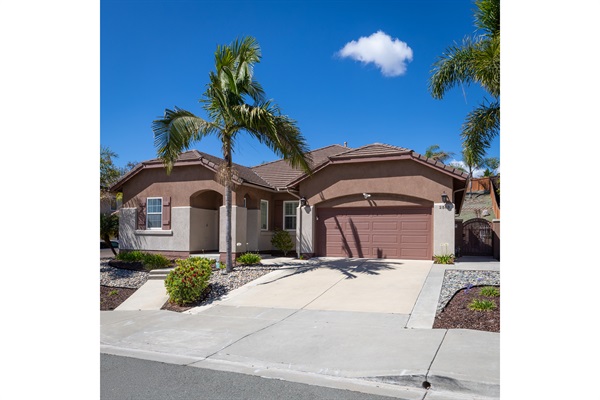 Step-free path to private guest entrance