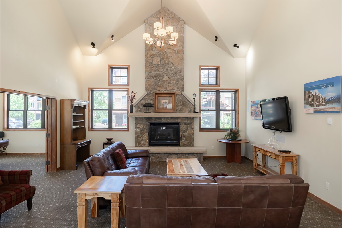 common area of clubhouse