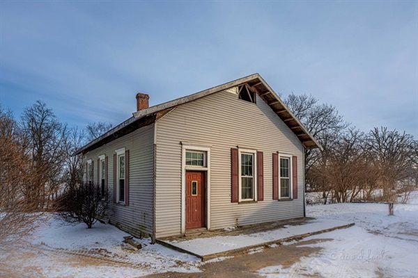 This 1850s schoolhouse on the property currently needs some work, so it's not able to be accessed by guests. But, we hope to renovate in future years, so stay tuned!