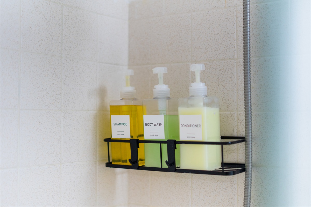 don't bother packing shampoo, conditioner and body wash
