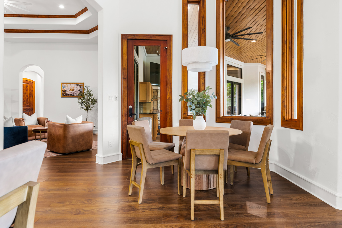 Enjoy delicious meals and quality time together around the table.