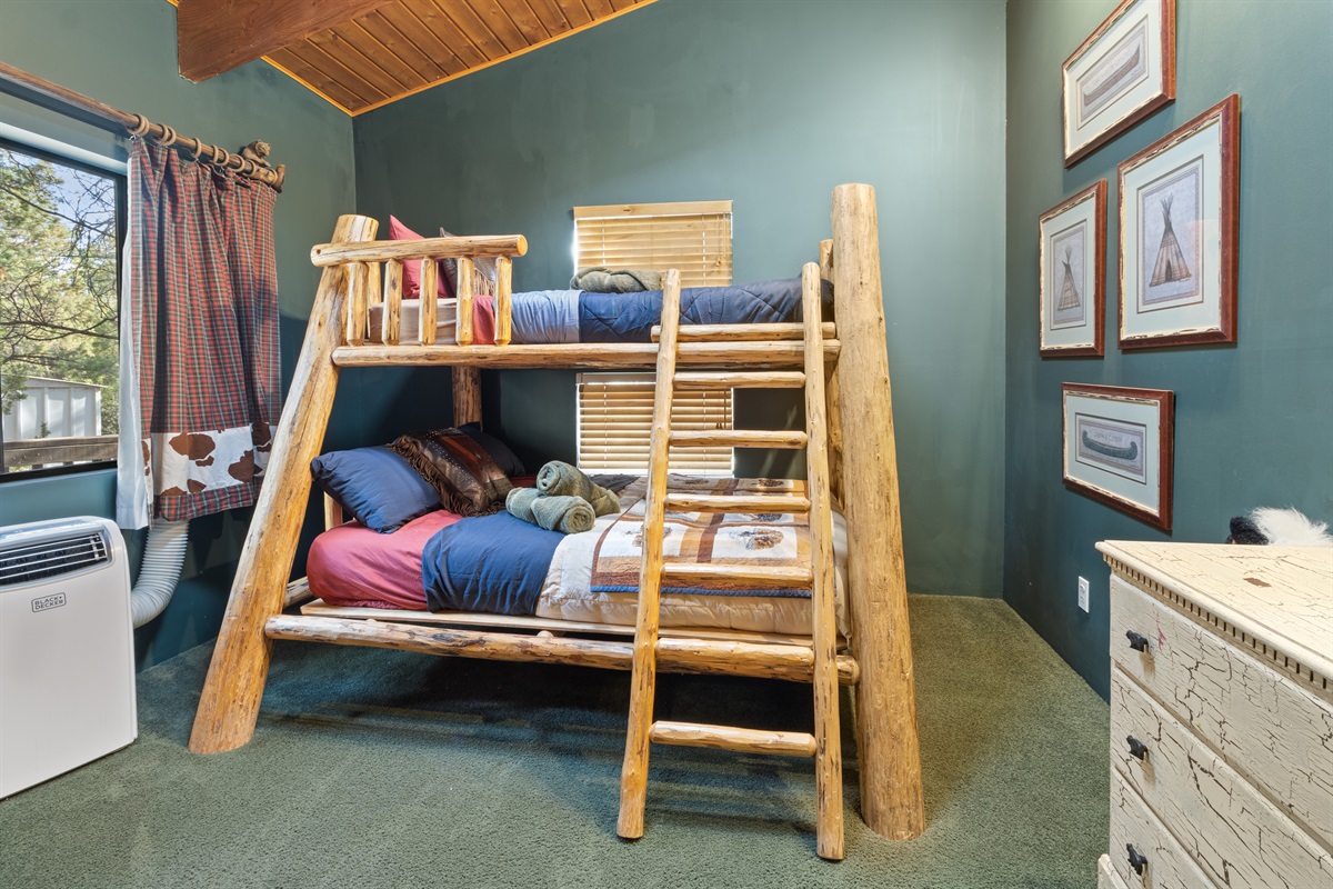 Bunkroom offers twin-over-full beds
