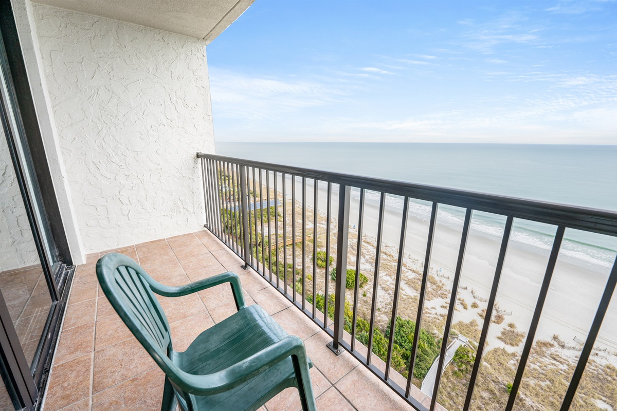 Amazing View from the Balcony!