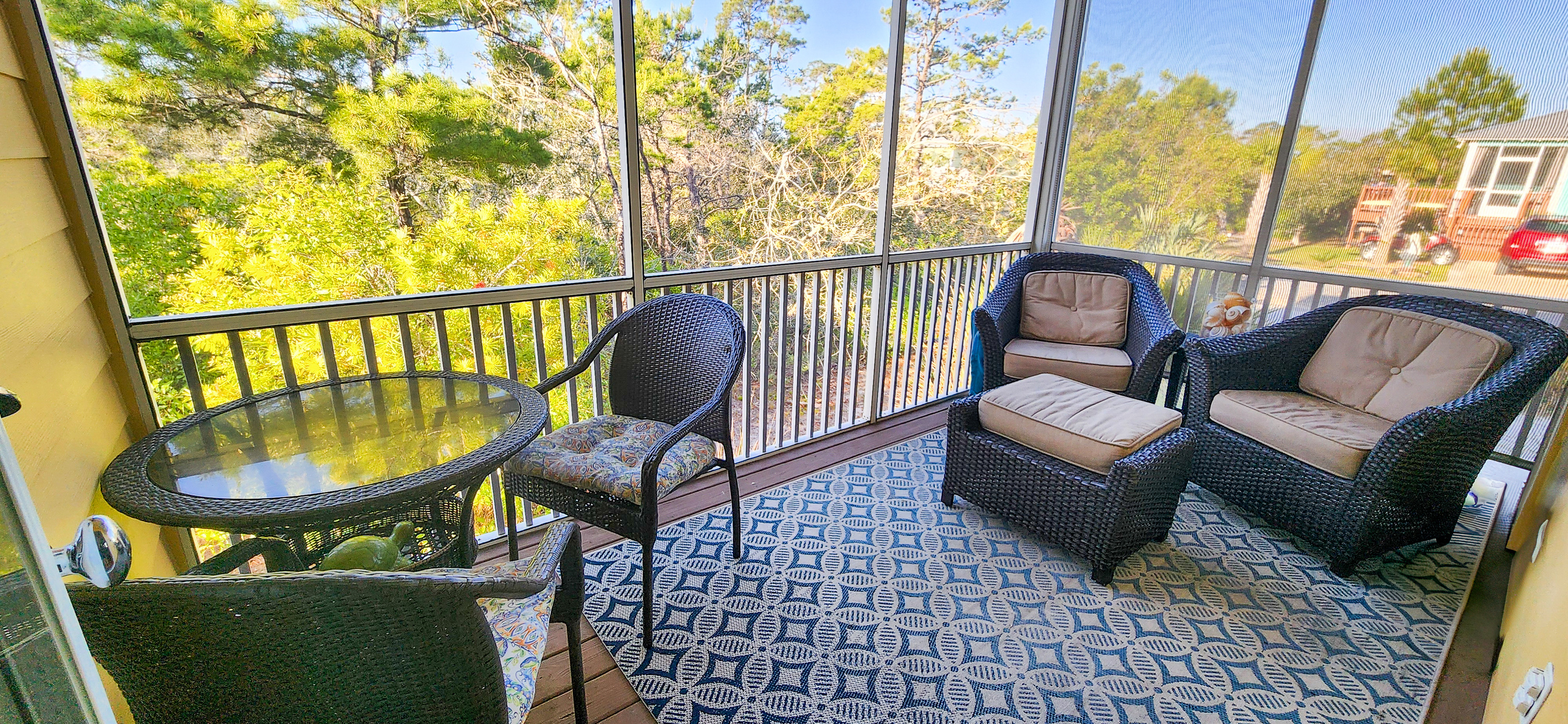Private Screened In Porch