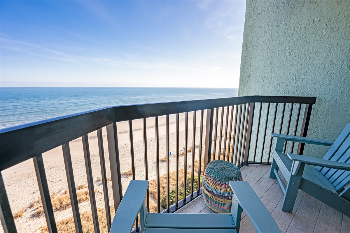 Amazing View from the Balcony!