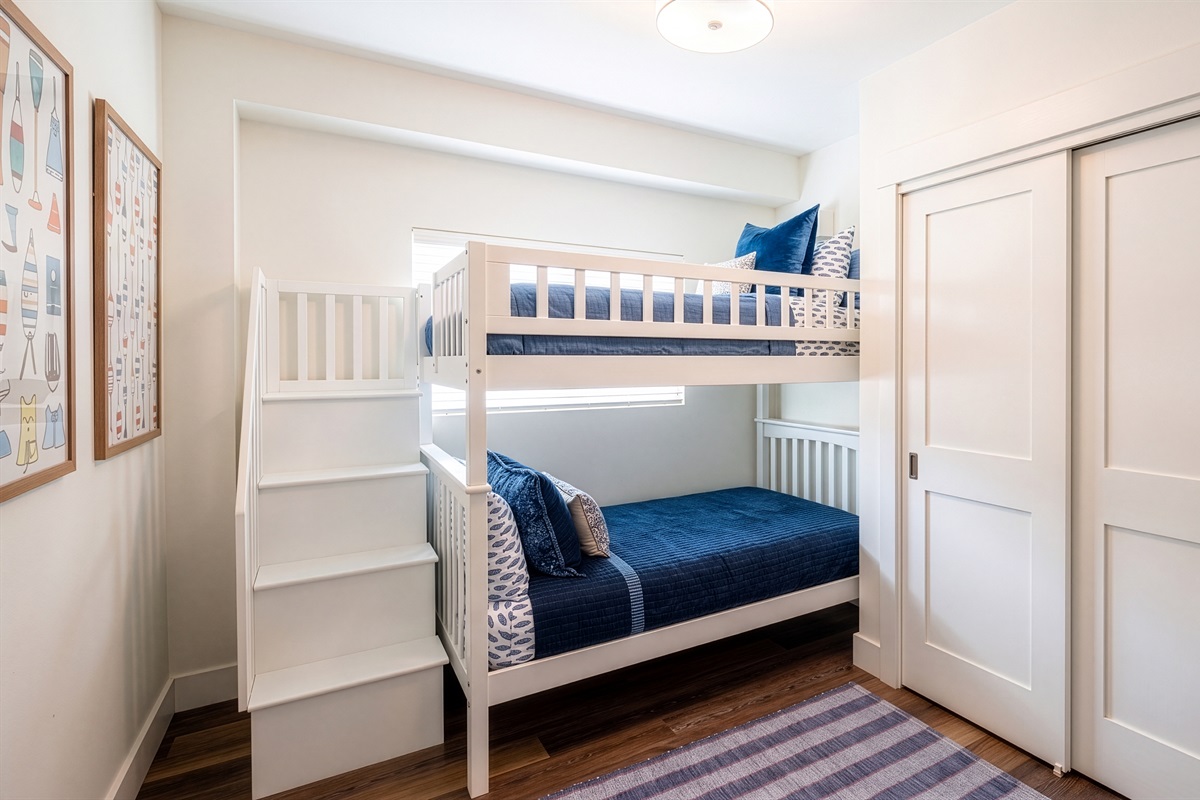 Full over Full bunks | Interior decor and finishes may vary from final remodel
