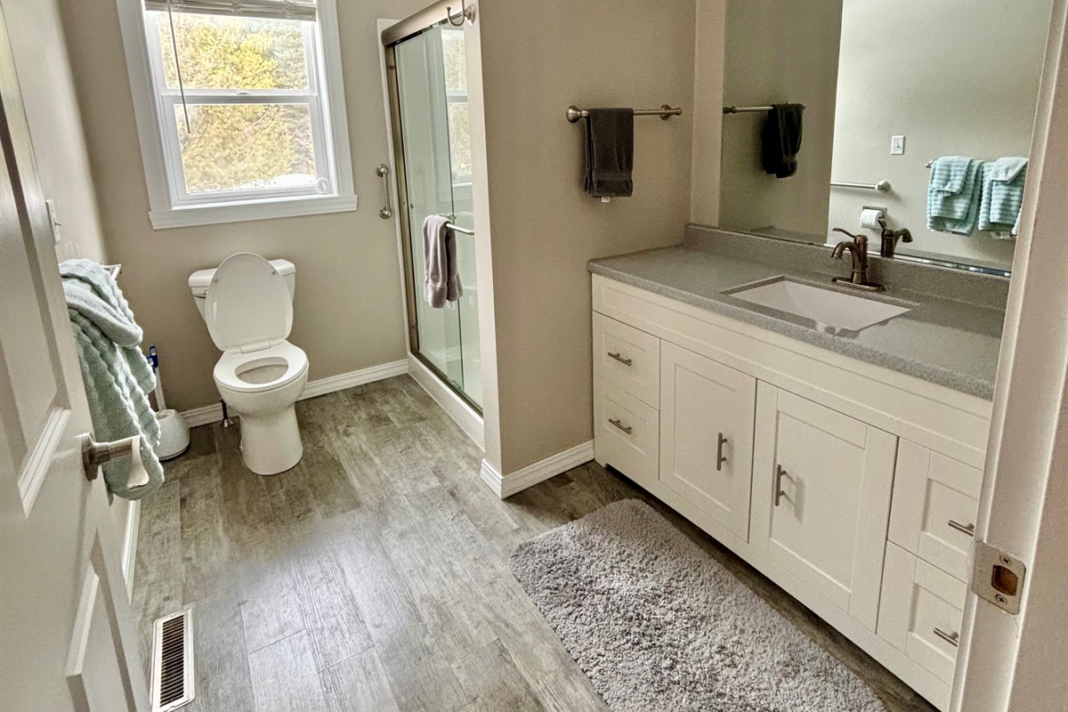 Master Bathroom with walk-in shower