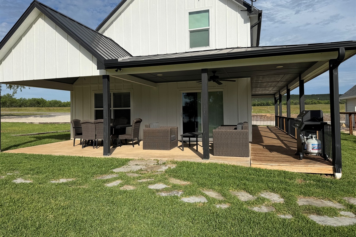 Back patio