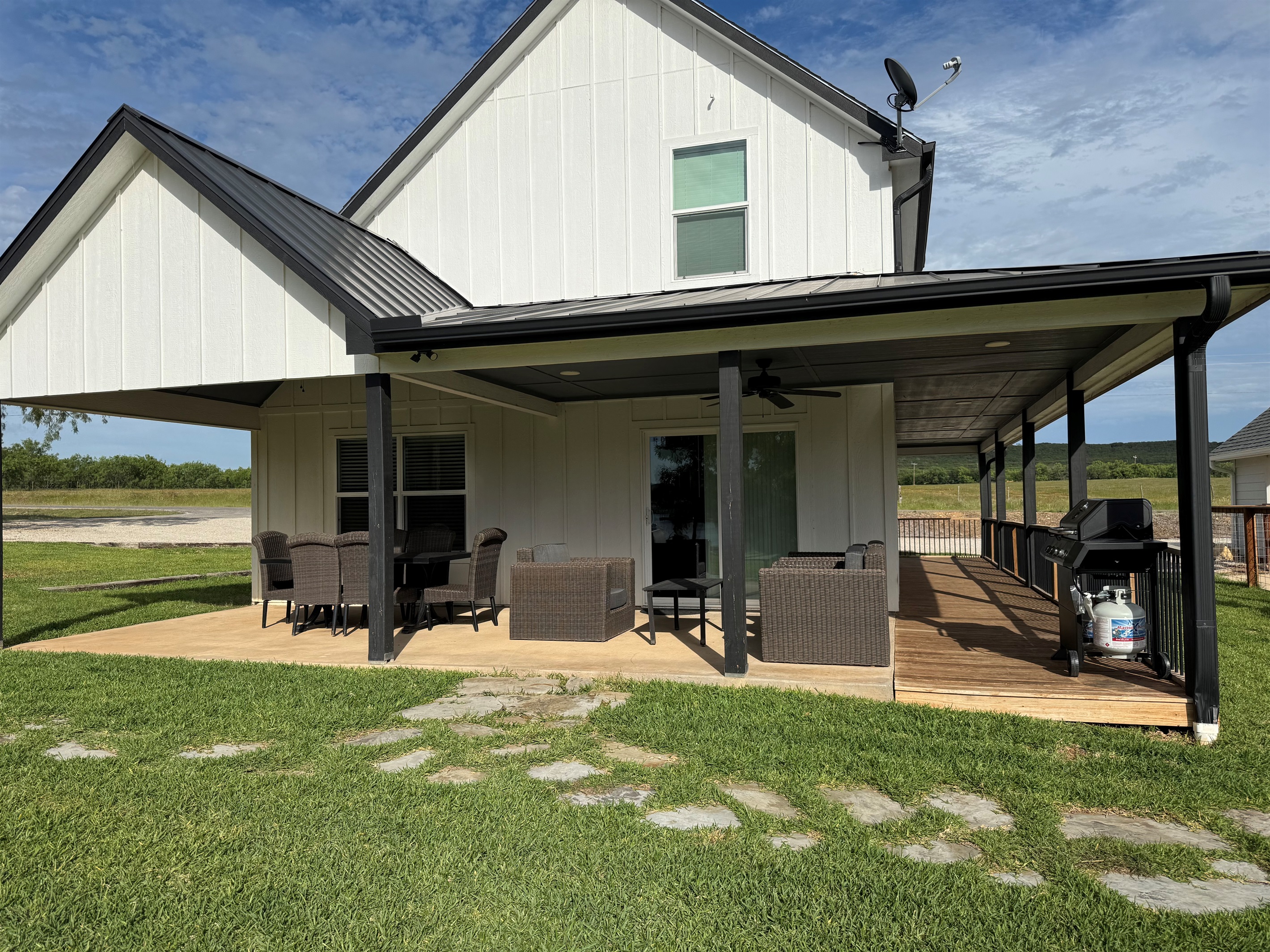 Back patio