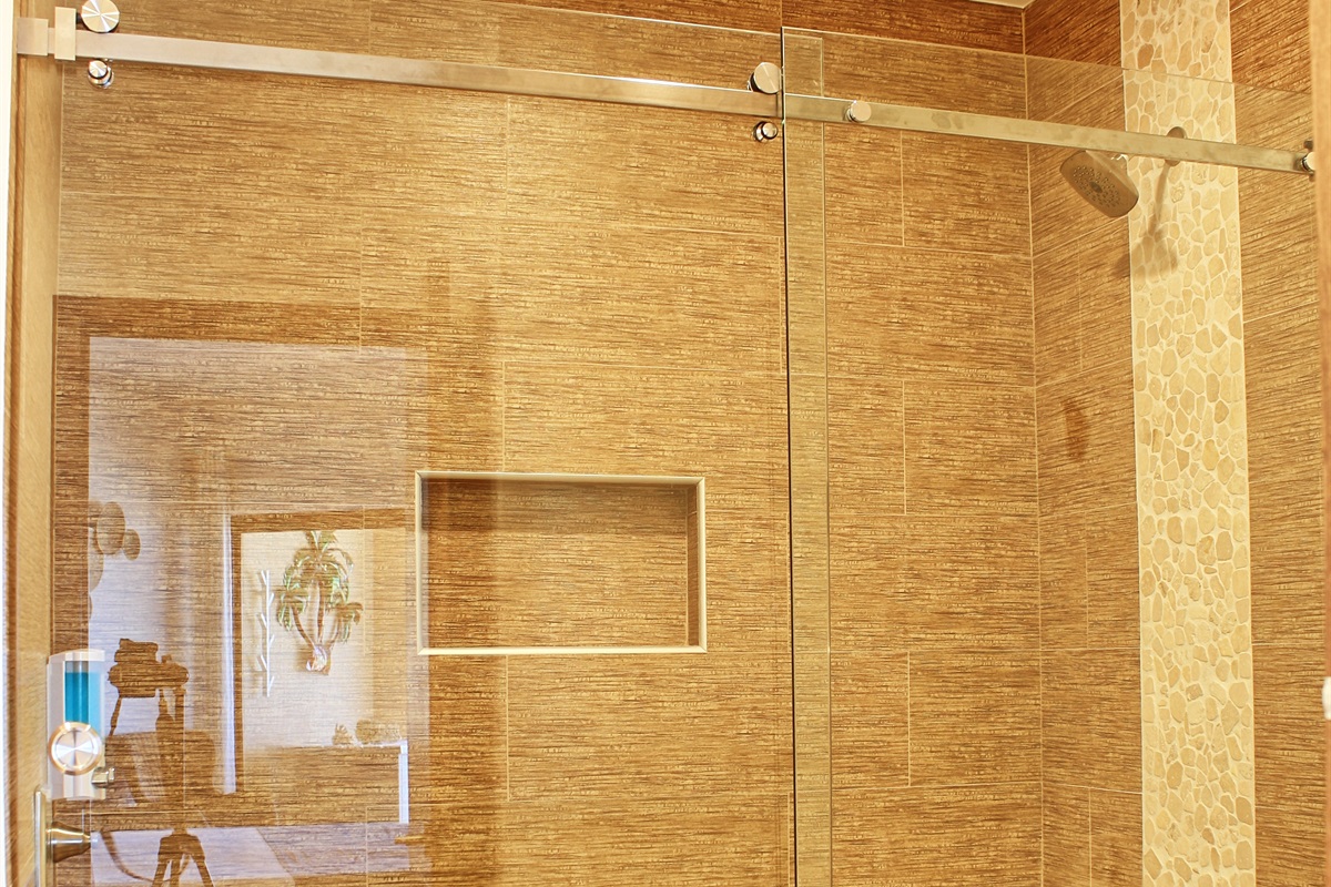 Master bathroom shower