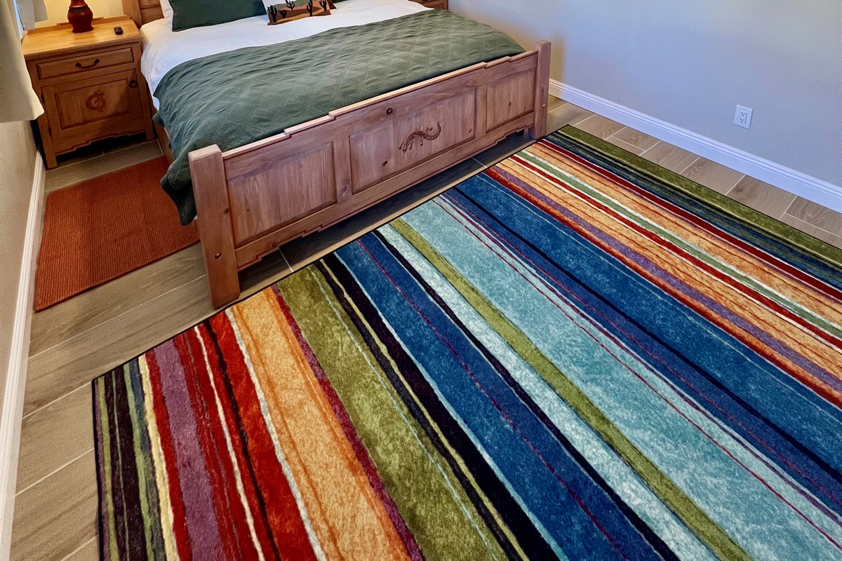 Soak in the natural light, or pull the room-darkening shades for a deep sleep. Your comfort is guaranteed with the dedicated A/C unit.